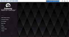 Desktop Screenshot of gatewayvalet.com
